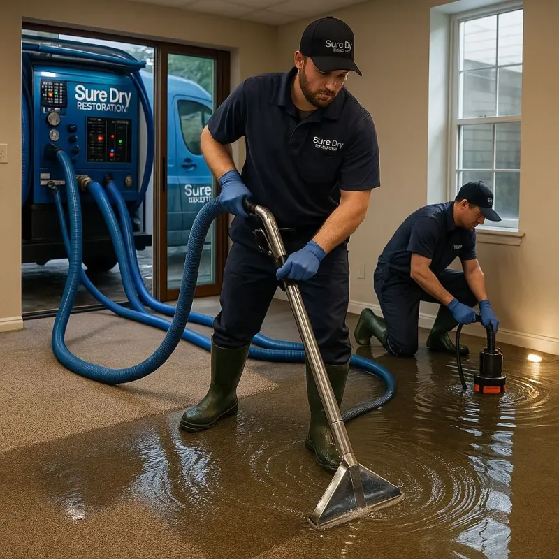 Water Extraction and Removal process in Richmond, CA